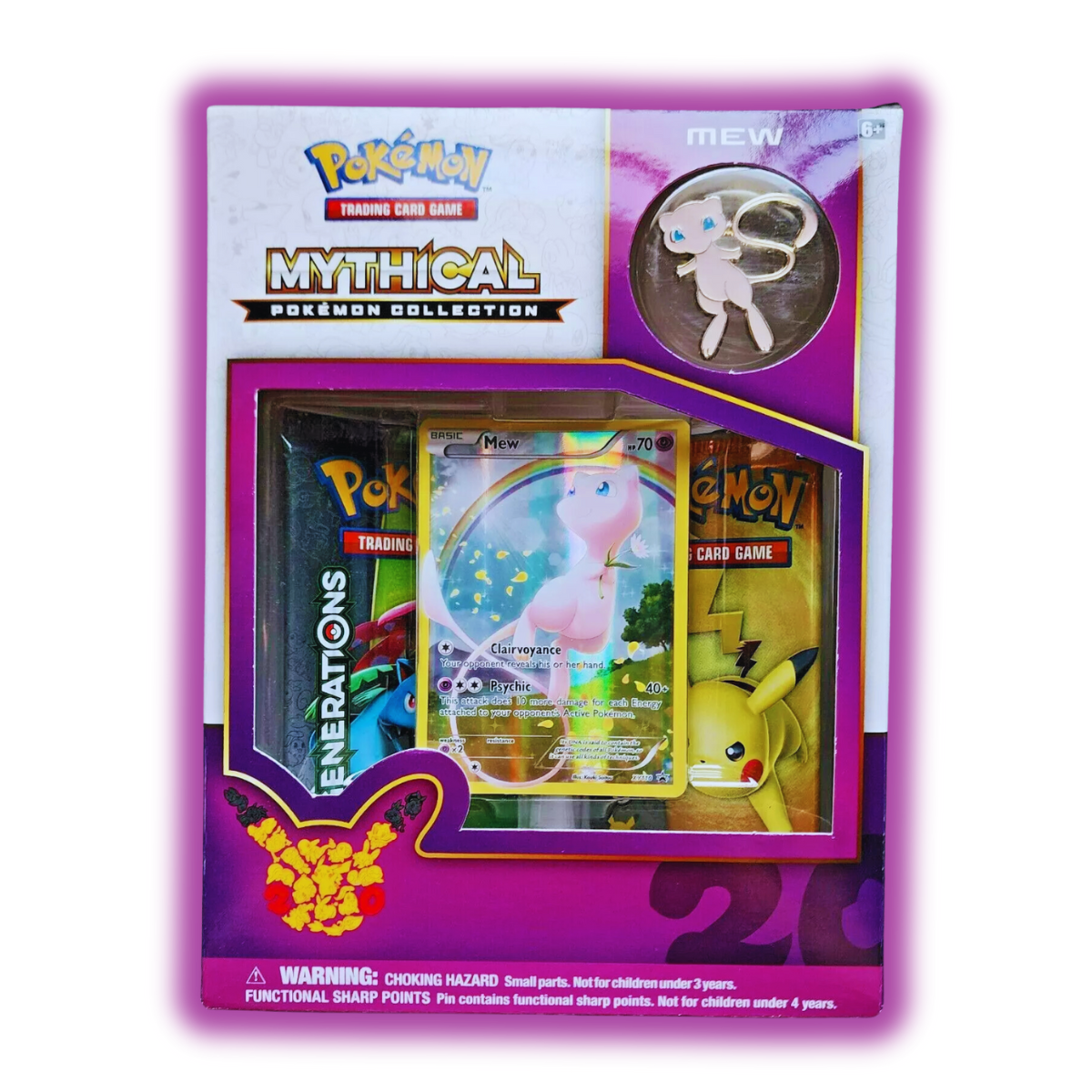 Pokémon TCG Mythical Collection - Generations Mew 20th Anniversary Box