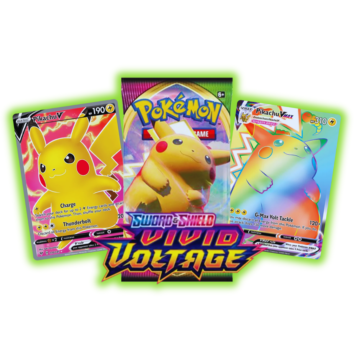 Vivid Voltage Sleeved Blister