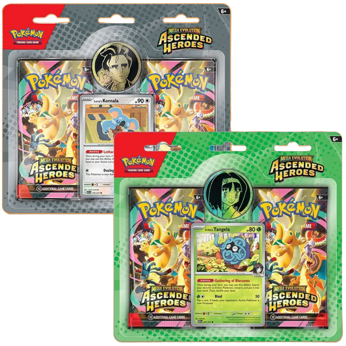 Ascended Heroes: 2-Pack Blister (Larry & Erika Bundle)