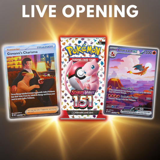 151 English Booster Pack Tiktok Live Opening