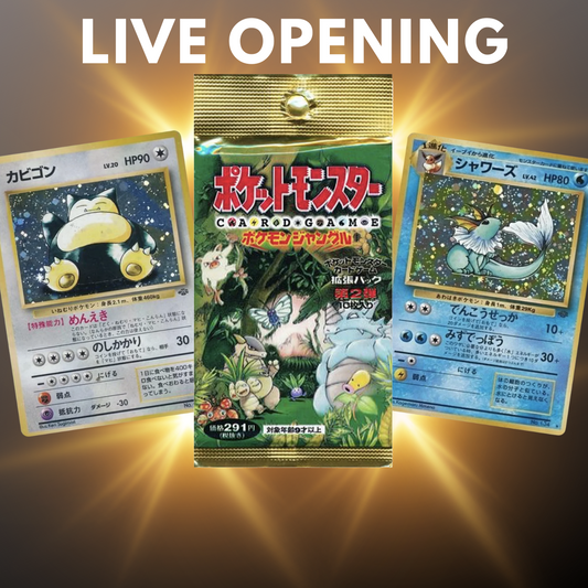 Japanese Jungle Booster Pack Tiktok Live Openings