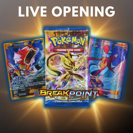 XY Breakpoint Booster Pack Tiktok Live Opening