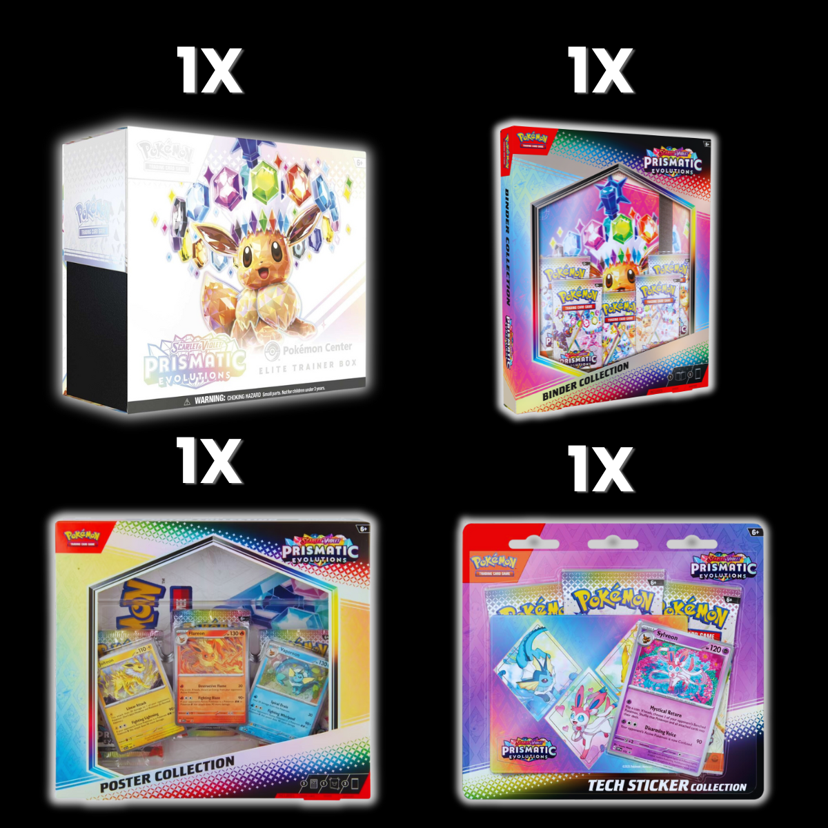 Prismatic Evolutions MEGA Bundle