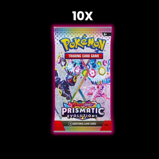 10x Prismatic Evolutions Booster Packs