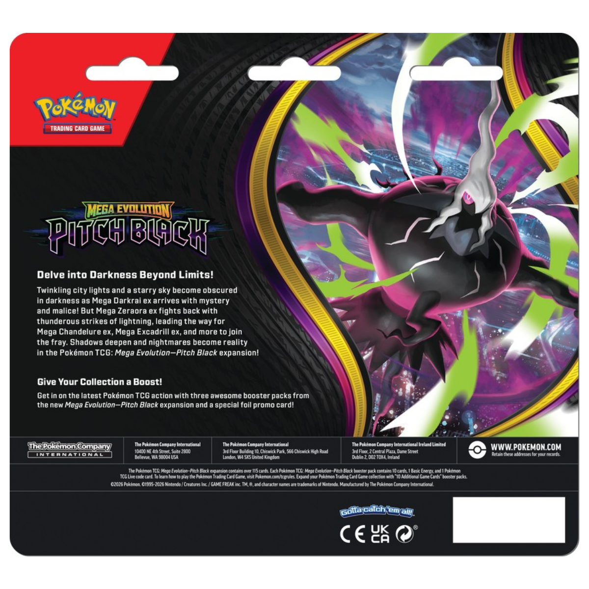 Pitch Black 3-Pack Blister (50% OFF)