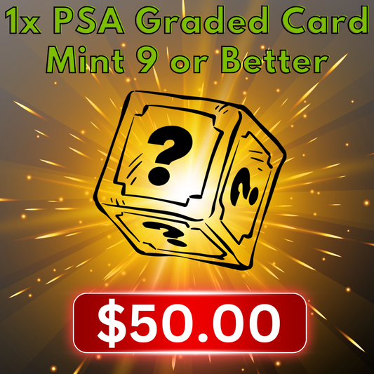 $50 PSA Mystery Graded Slab