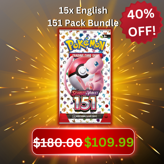 15x Booster Pack Bundle English 151