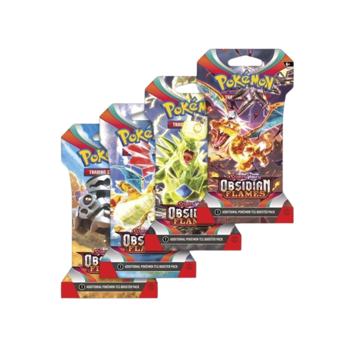 Pokemon Obsidian Flames 4x Blister Pack