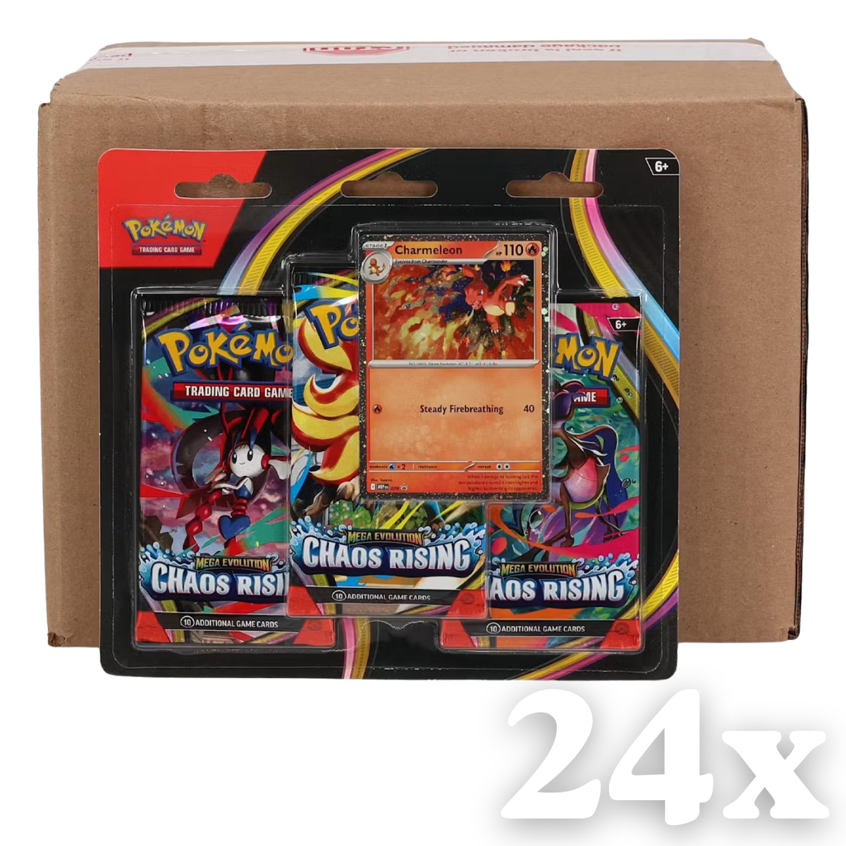 Chaos Rising: 3-Pack Blister Factory Sealed Case – PokeKingShop