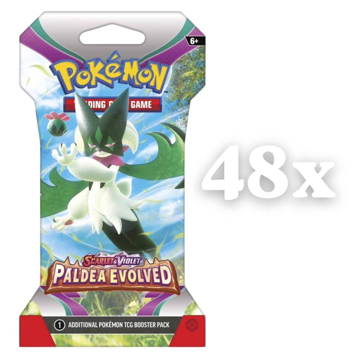 Pokemon Paldea Evolved Sleeved Blister (48x)