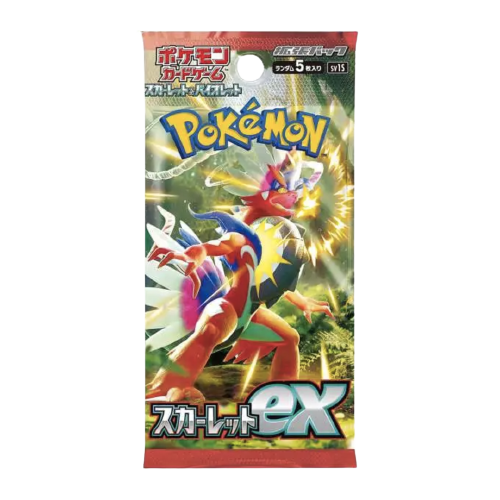 Pokemon Scarlet ex Booster Pack